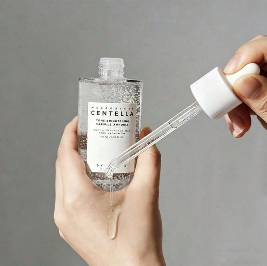 SKIN1004 Madagascar Centella Tone Brightening Capsule Ampoule 100ml – Brightening Serum for Dark Spots, Sensitive Skin & Hydration