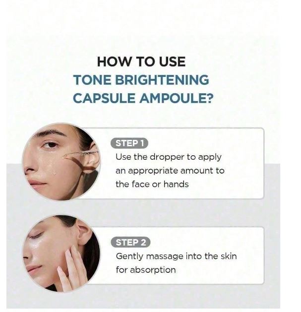 SKIN1004 Madagascar Centella Tone Brightening Capsule Ampoule 100ml – Brightening Serum for Dark Spots, Sensitive Skin & Hydration